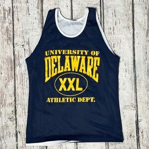 University of Delaware Athletic Tank Top Jersey Summer Basketball Collegiate